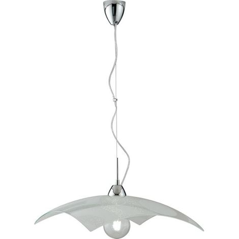SOSPENSIONE MIRO' BIANCA 1XE27 45X45X110CM. (1/2)