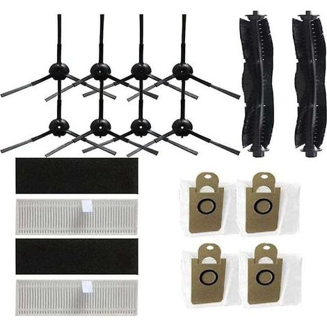Pour N1 N1 Plus Pour M7pro Robot Aspirateur Brosse latérale Essuyer Filtre Sac à poussière Brosse à rouleau