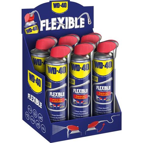 WD-40® WD‑40® Multi-Use Flexible Straw 400ml (CDU of 6) (1/2)