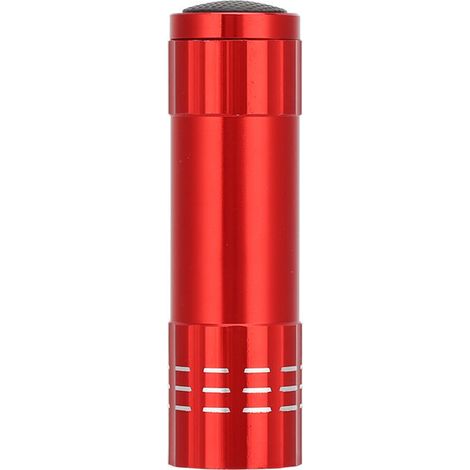 Jeffergarden Incubateur d'oeufs testeur mirage lampe 9 lumière lumineuse froide éclosion volaille accessoire rouge