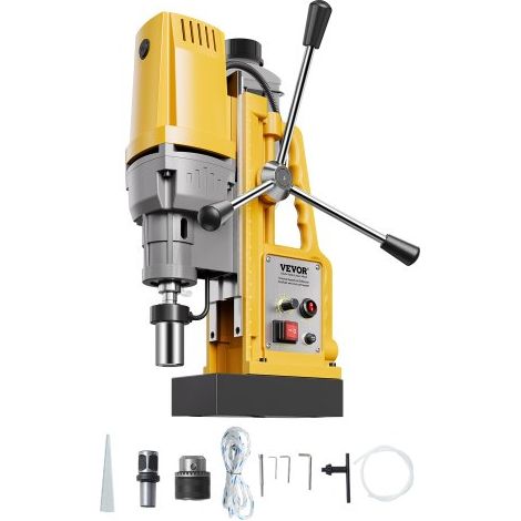 Perceuse Magnétique 1400 W - Perceuse à Colonne Force 13000 N