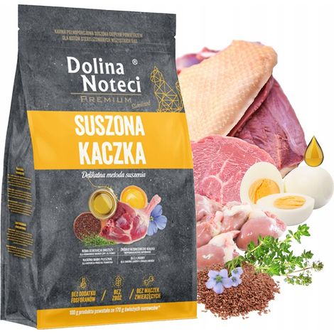 Trockenfutter für Katzen, Dolina Noteci, 2 kg sterilisierte Ente