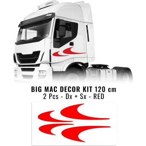 Decor Kit Universale Big Mac - Colore: ROSSO