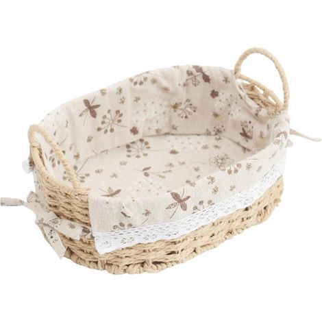 de rangement SOLUSTRE en rotin au design moderne de forme
