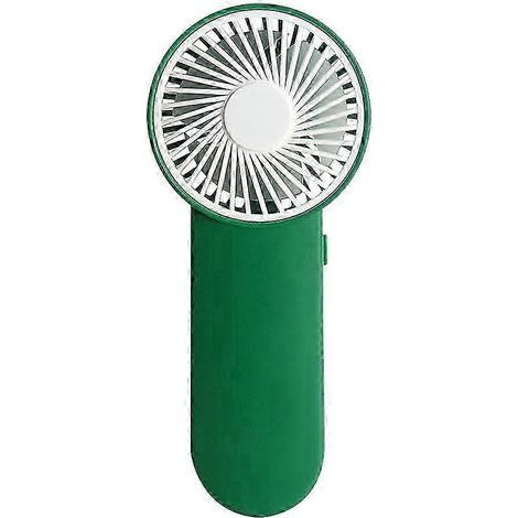 Mini portable summer fan, powered by AA batteries - Green-AquaForge (1/5)