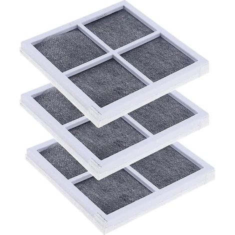 Lot de 3 filtres à air de rechange pour réfrigérateur LG Pure N Fresh (LT120F, LFX31925SW, LFX31925SB) (1/5)
