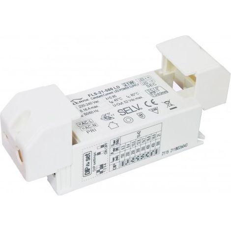 Transformateur LED 150-500mA 21W EagleRise FLS-21-500-LD