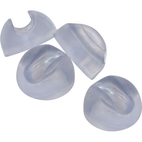 Melko 4x Fußbodenschoner für 12mm Hairpin Legs - Klar (1/5)