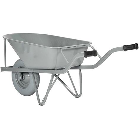 Brouette roue increvable caisse 80L - Charge max 200kg - 10874