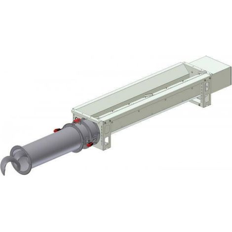 Fröling mit waagrechter Schneckenverlängerung  3840 mm 13358
