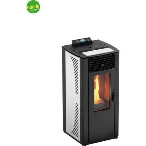 Termostufa a Pellet Magma Thera 14,7Kw A+ Bianco (1/3)