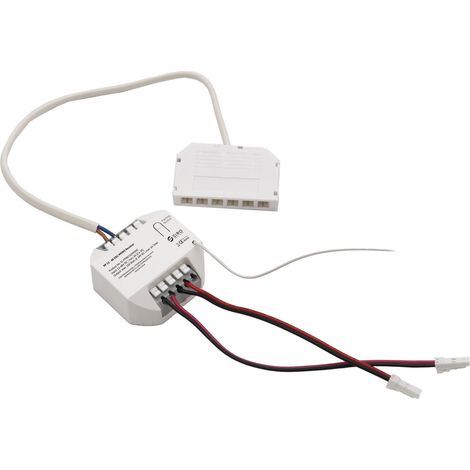 Siro PushPower Led Empfänger Mono mit 6-fach Verteiler passend zu Push Power Funk Lichtschalter, 24V/DC (1/5)