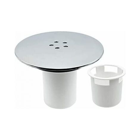 Bonde Douche, Bonde de Douche 90 mm/115mm, Remplacement de Couvercle de Siphon Douche Siphon de sol anti-odeurs pour douches Tout droit vers l'égout (1/4)