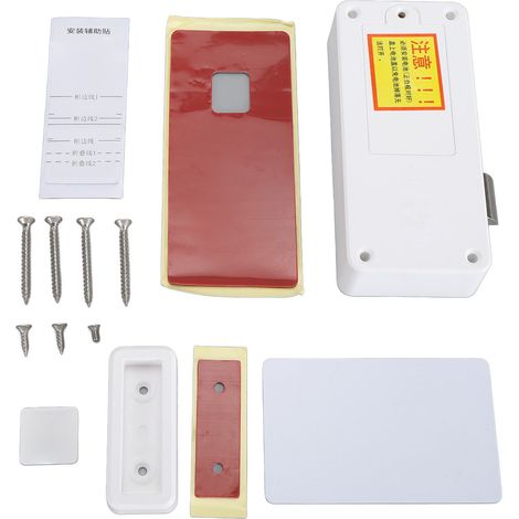 Serrure connectée pour tiroir OKLOK CT10 Bluetooth invisible sans perçage aluminium sécurisé (1/5)