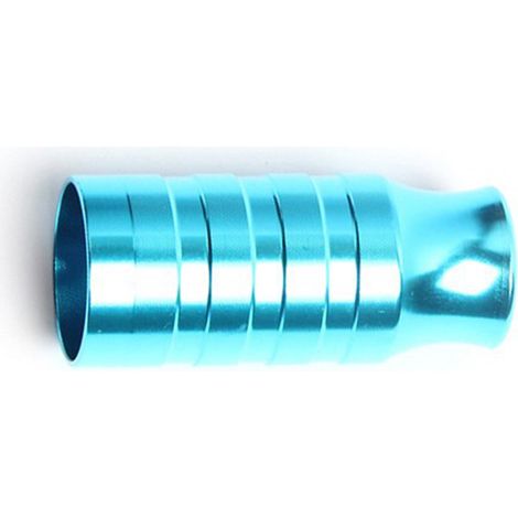 Support de fixation rapide pour axe de roue de vélo, support de lampe avant, support d'extension pour moyeux de roue (bleu) (1/5)