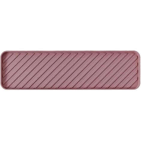 Plateau de rangement en silicone, porte-savon et porte-éponge pour évier de cuisine, salle de bain - Plateau de rangement pour savon (1/5)