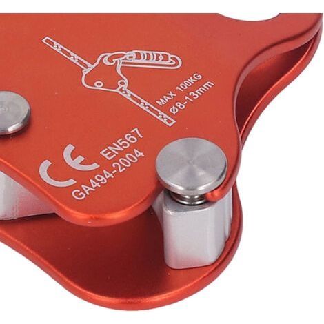 Corde d'escalade Aluminium ALLIAGE SUILLE VERROUILLAGE 8-13 mm Stopper pour l'alpinisme extérieur orange (1/5)