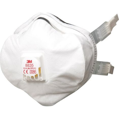 Máscaras anti polvos finos, nivel de protección : P3D ( Par 5 ) (Por 5 )