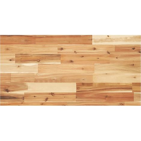 Maison Exclusive - Schweberegal 80x40x4 cm Massivholz Akazie Ölbe
