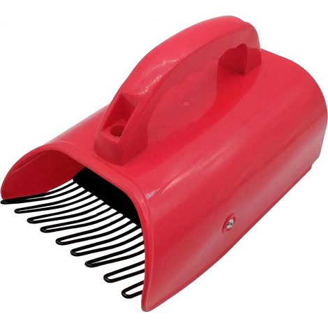 Cueilleur de Fruits, 1 cueilleur de Baies et récolteuse Camomille, Long Manche Ergonomique, récipient Collecte capacité – Rouge. (1/5)