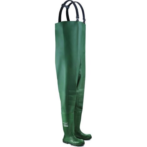 Dunlop Wathose JobGUARD ,brusthoch, S5 SR Gr. 46 (1/2)