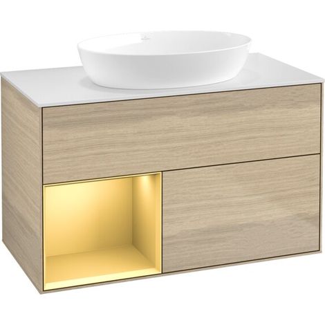 Villeroy & Boch GA11HFPC Meuble sous-lavabo Finion GA1 (1/2)