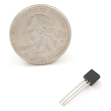 DS18B20+ Sensor Temperatursensor Gehäuse TO92 3pin