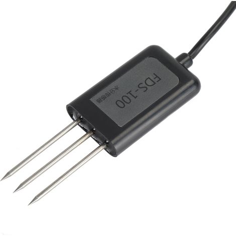 Capteur d'humidité du sol pour serre agricole, sonde de mesure d'humidité du sol (sortie 4-20mA, tension de travail 12-24V) (1/5)