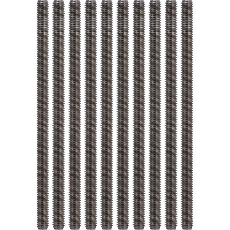Tige filetée M4 en acier inoxydable 4808, résistante à l’usure, durable et haute dureté – Barre filetée 4808-0004-0070