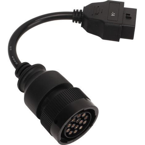 Conector de cable de diagnóstico de 14 pines de repuesto para excavadora y camión Caterpillar. (1/5)