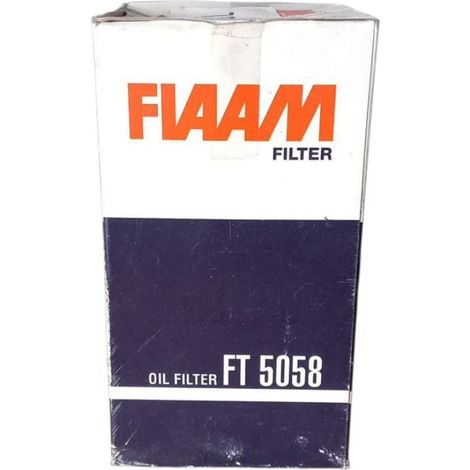 Filtro olio motore marca fiaam filter codice filtro ft 5058