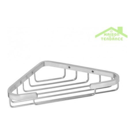 Porte-savon d'angle CYTRO en acier inoxydable 23x13x3 cm (1/3)