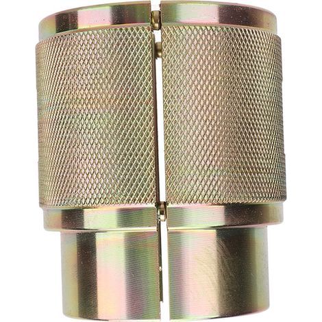 Outil d'installation de joint de fourche moto, design fendu en acier carbone pour fourches inversées traditionnelles 45mm/1.77in (1/5)