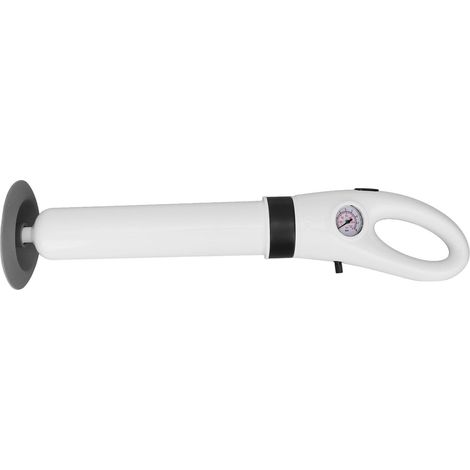 Déboucheur pneumatique à air comprimé pour toilettes, déboucheur de canalisations ergonomique à haute pression pour WC et égouts (1/5)