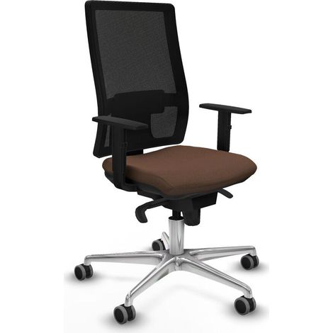 Piqueras-y-crespo Silla Horna Ergonomischer Bürostuhl Schwarz (1/3)