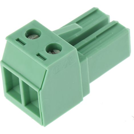 Bornier pour CI Phoenix Contact 2 contacts pas de 7.62mm série PC 4/2-ST-7.62