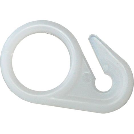 1BL ANELLO NYLON PER TENDA DOCCIA mm 55 - pz. 8