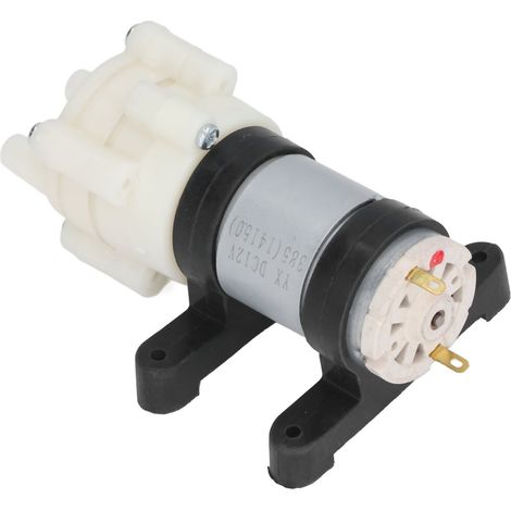 Pompe à diaphragme 12V pour bassin avec sortie de 3 mètres, accessoire R385 pour aquarium et étang à poissons