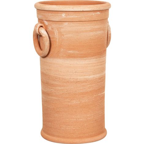 Regenschirm Vase in galestro Terracotta 100% Made in Italy vollständig handgefertigt