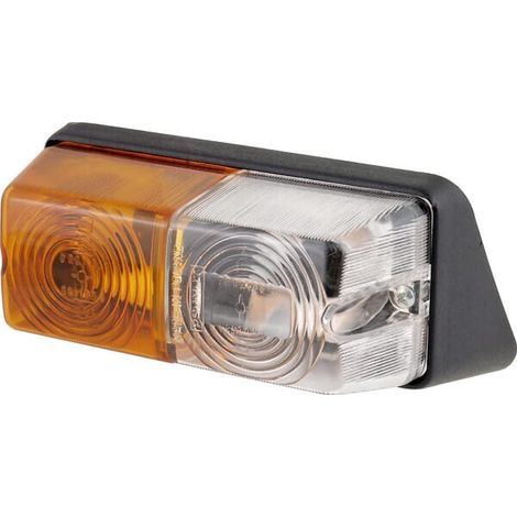 Luce di direzione e di posizione sinistra anteriore rettangolare bianca/ambra avvitata Promot PROMOT 1400691200