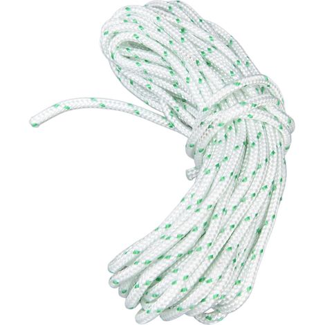 Corde de lancement nylon 3,5mm résistante à l'usure pour tronçonneuse jardin, remplacement pour tondeuse Craftsman, 8m / 26,2ft (1/5)