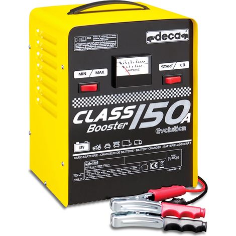 Chargeur de batterie moto 150A – Démarrage rapide – Alimentation 230V – Courant de charge 18A – Tension 12V – Puissance 0,3-1,2kW – Deca (1/5)