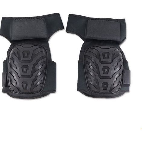 Knee pads, professional work knee pads, sturdy gel cushion and foam-padded knee pads with non-slip straps and easy-to-attach clips (1/5)