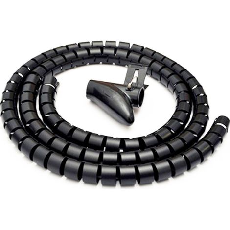 Trade Shop - Pasacables Blanco O Negro De 1,5 M -