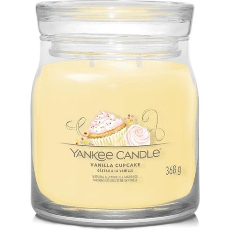 Vanille-Cupcake – Yankee Candle Signature – Mittlere Kerze mit zwei Dochten (1/5)