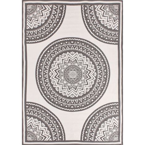 Outdoorteppich NELLORE Grau 160 x 230 cm (1/5)