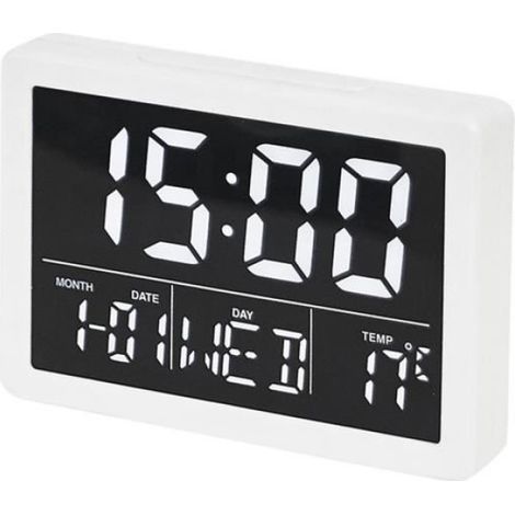 Reveil simulateur d'aube-électronique de style nordique - coque blanche et lampe blanche (1/3)