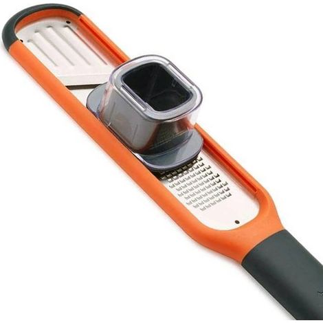 TRADE SHOP - Affettatrice Manuale Affetta Taglia Verdure Grattugia Julienne Regolabile 2 In 1 - (1/5)