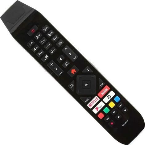Hitachi RC-43141 RC-43140 Fernbedienung – Kompatibel mit 49HL7000 und 55HL7000 – Schwarz – Einzeln