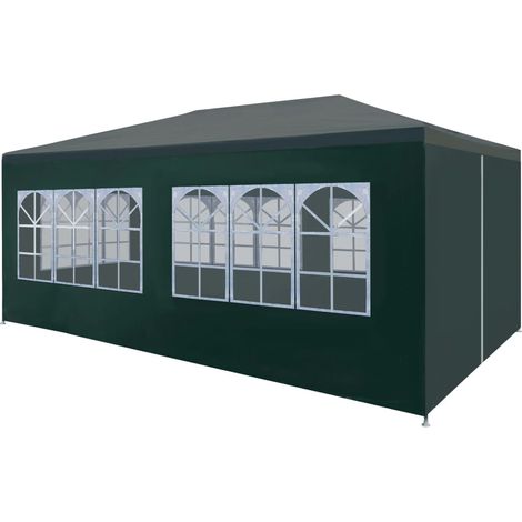 Partyzelt,Familienzelt,Zelt für Camping/Markt/Festiva 3x6 m Grün XDGN852405 (1/5)